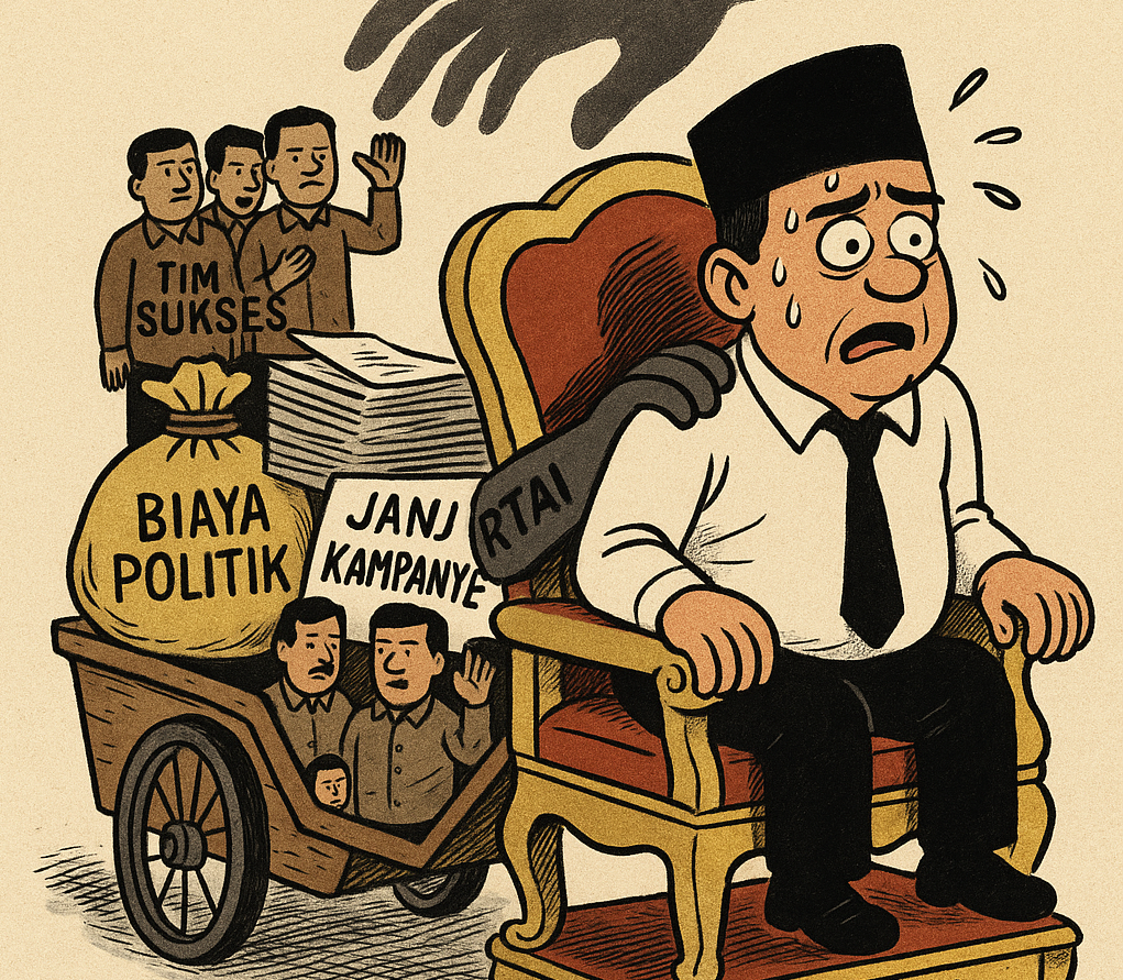 Ilustrasi Beban Politik Kepala Daerah Terpilih